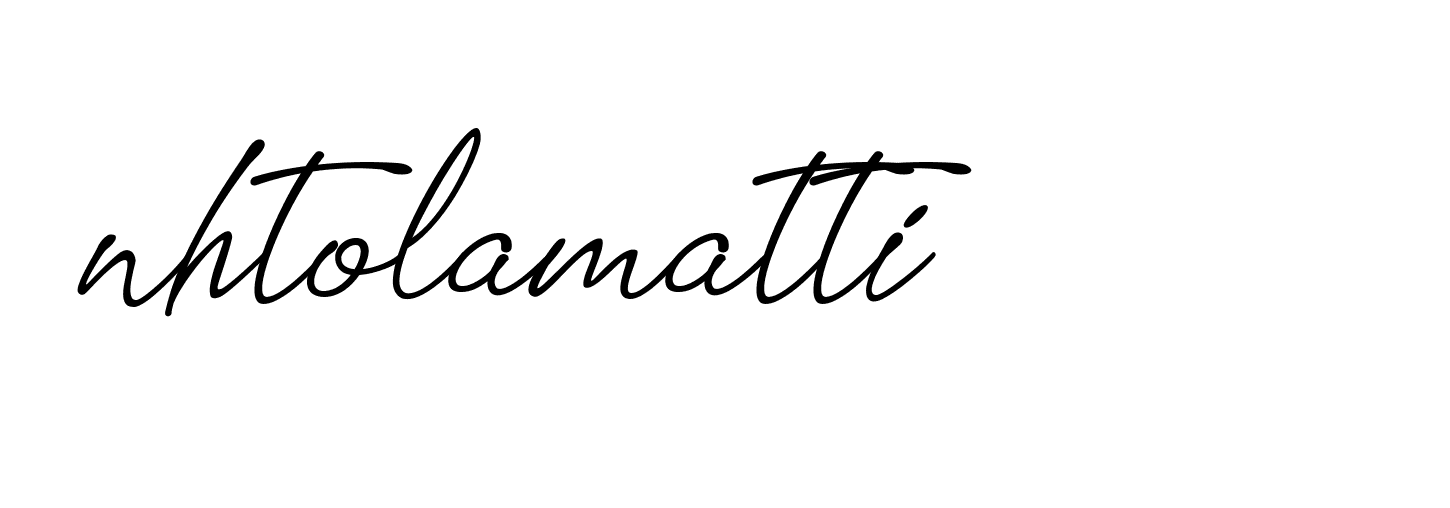 Signature of nhtolamatti-