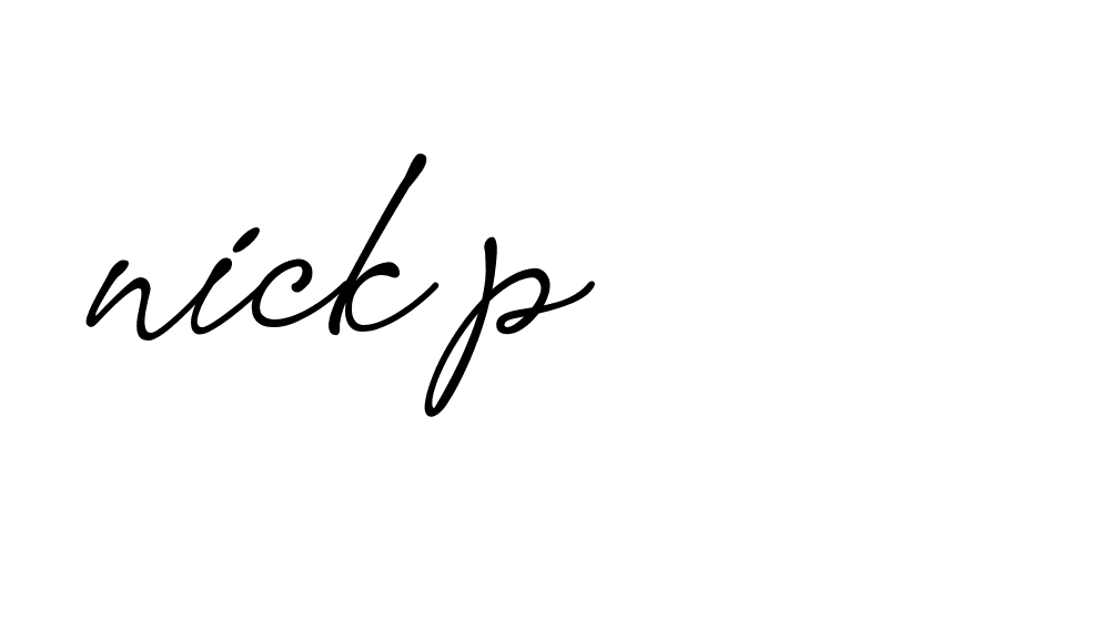 Signature of nick-p