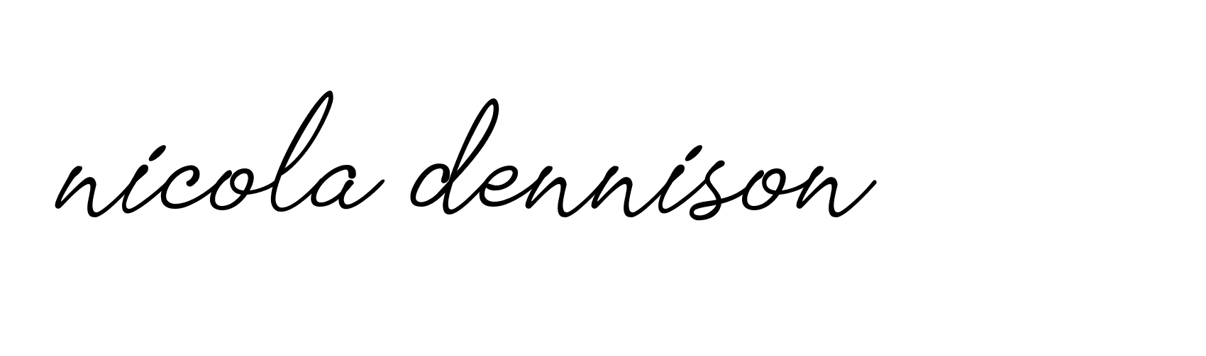 Signature of nicola-dennison