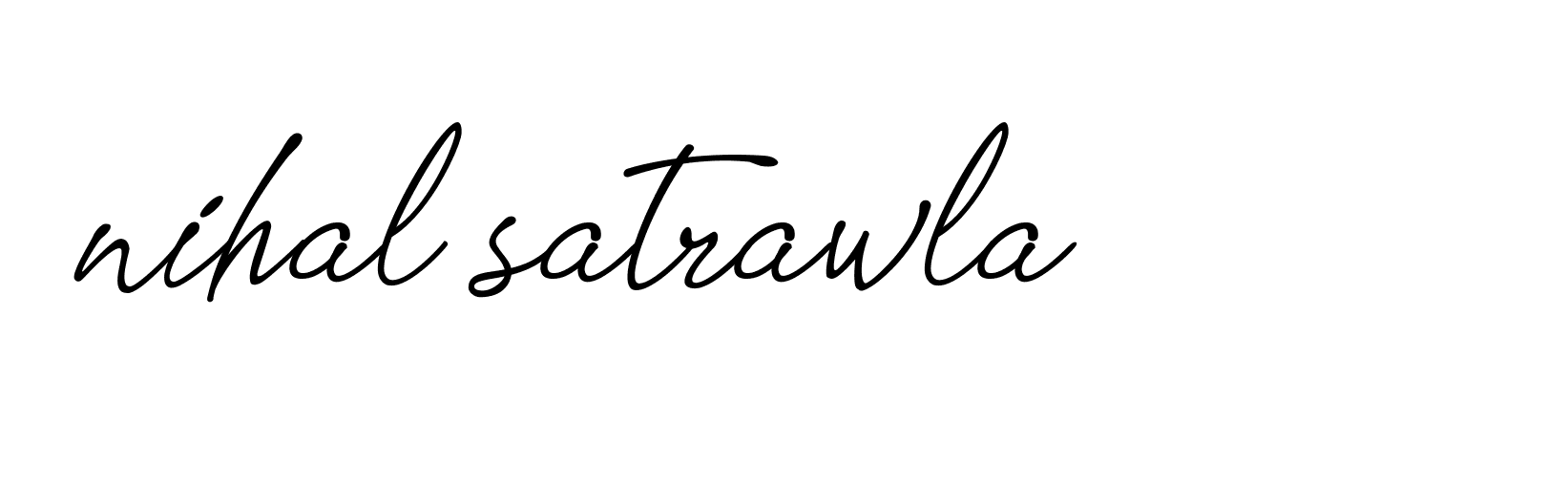 Signature of nihal-satrawla-