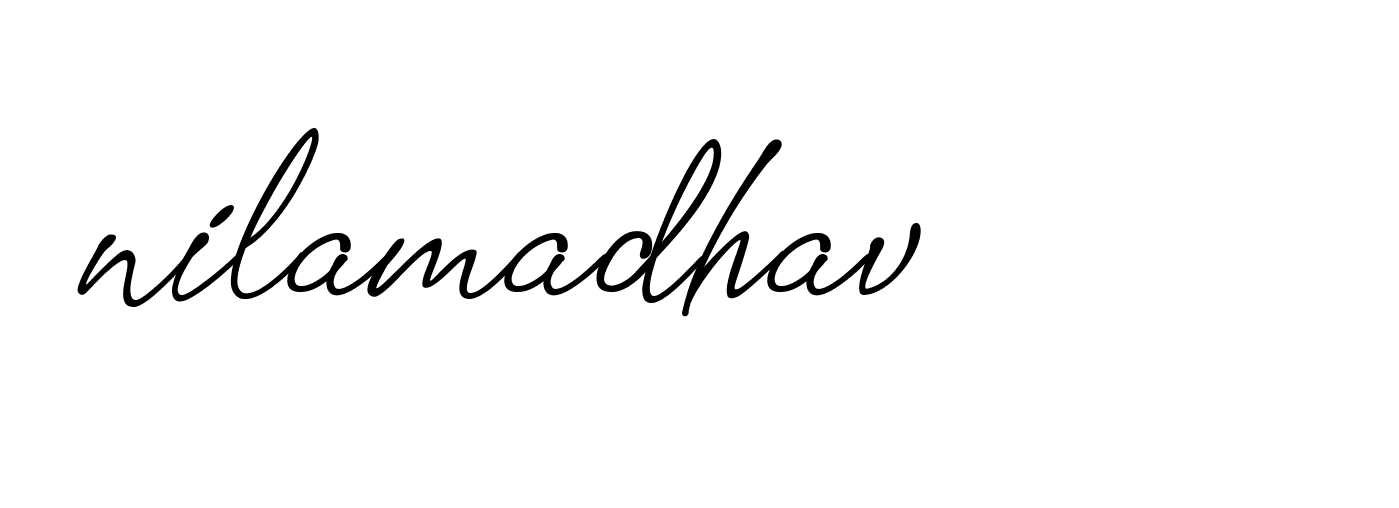 Signature of nilamadhav