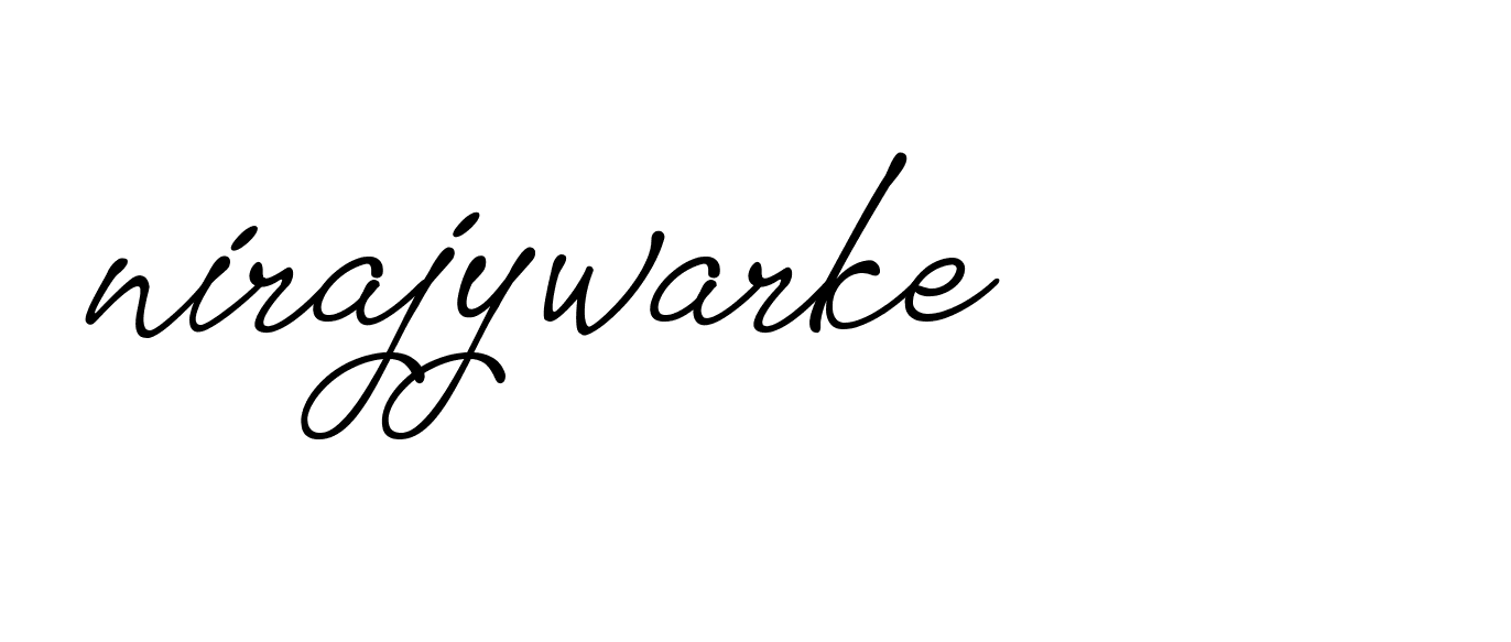 Signature of nirajywarke