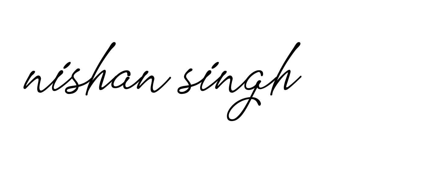 Signature of nishan-singh