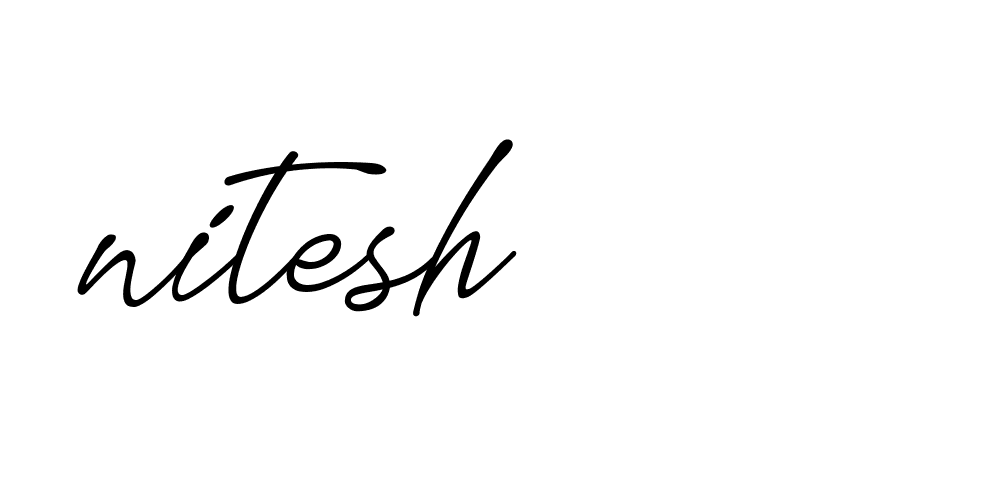 Signature of nitesh