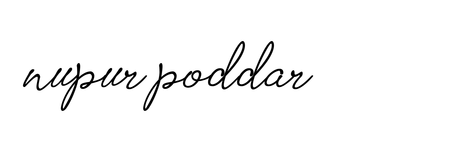 Signature of nupur-poddar