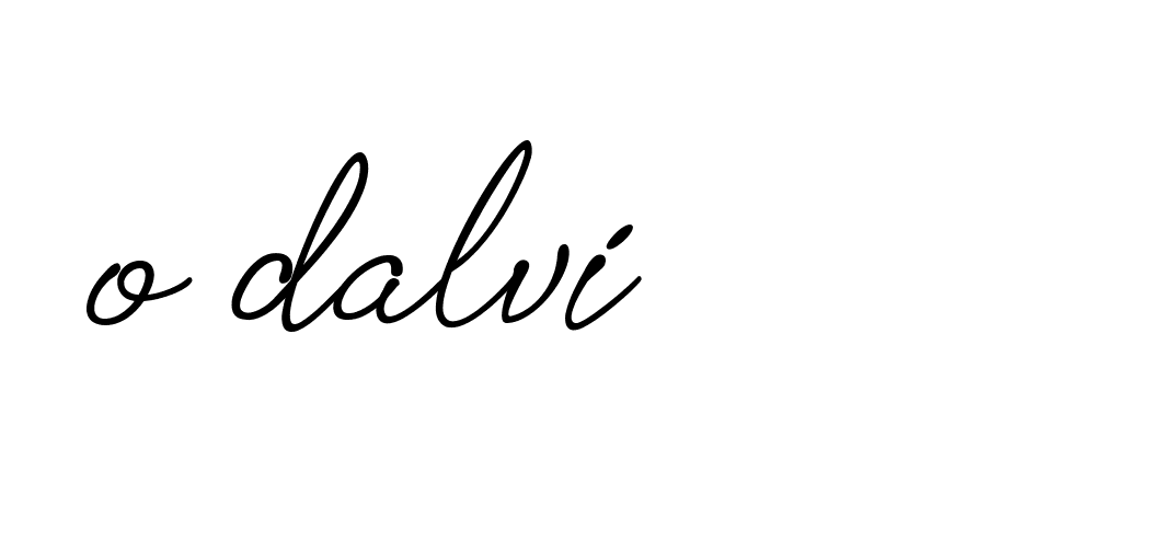 Signature of o-dalvi