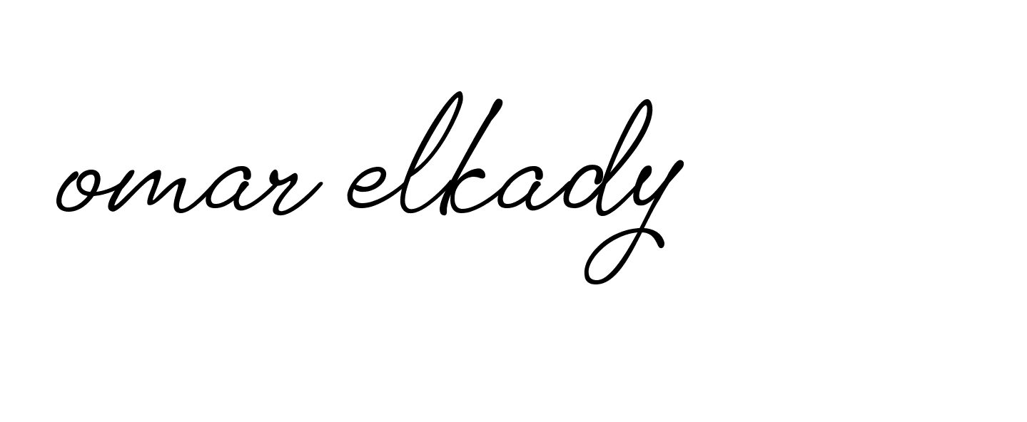 Signature of omar-elkady