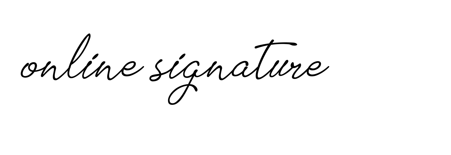 Signature of online-signature