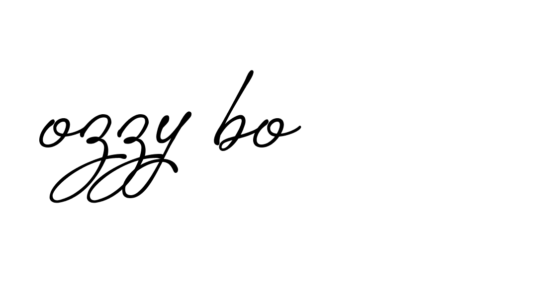 Signature of ozzy-bo-