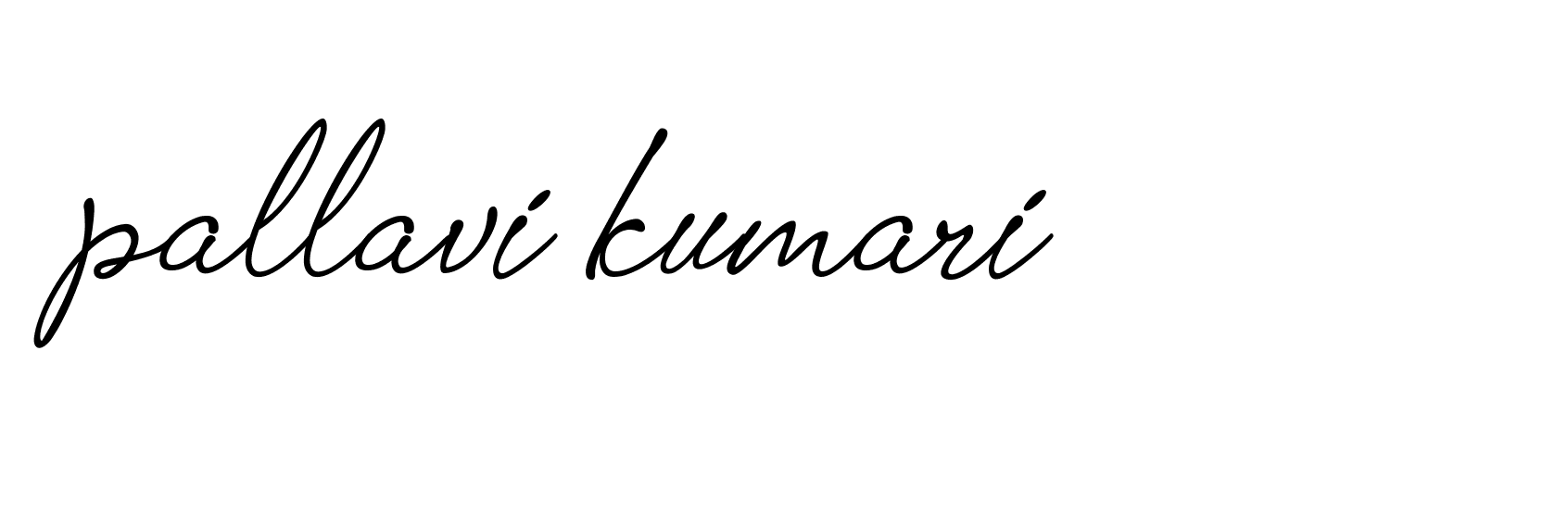 Signature of pallavi-kumari-