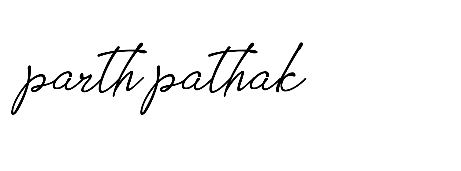 Signature of parth-pathak