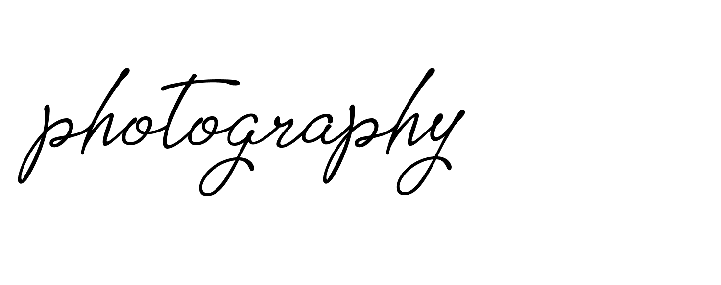 Signature of photography