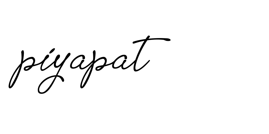 Signature of piyapat