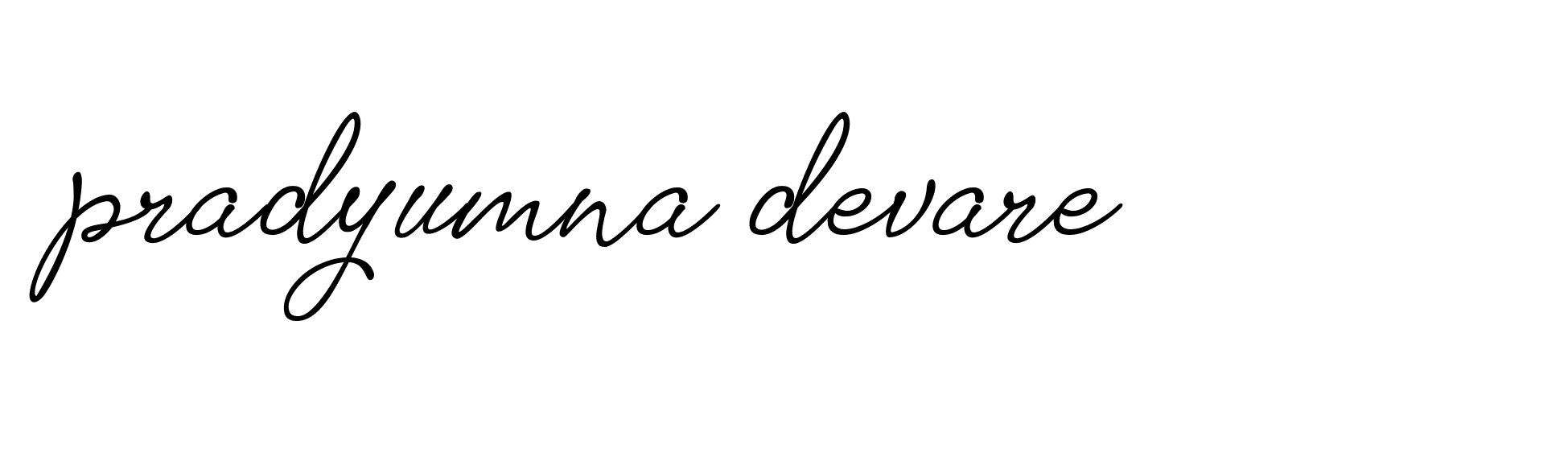 Signature of pradyumna-devare-