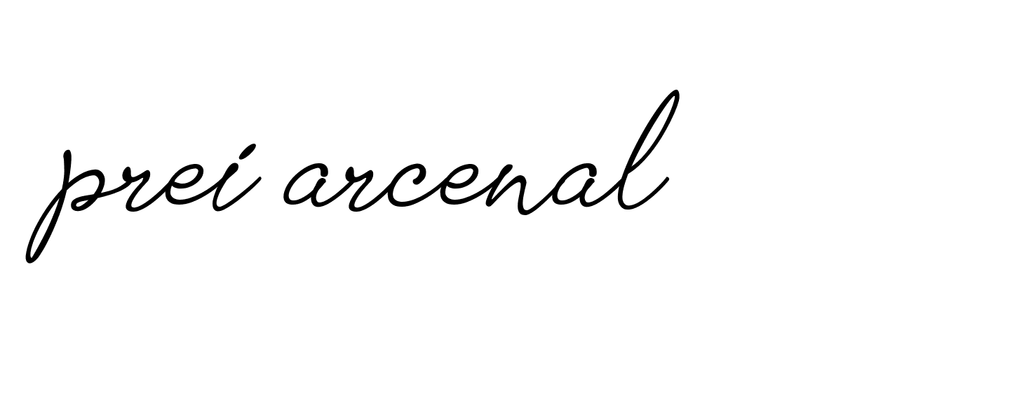 Signature of prei-arcenal