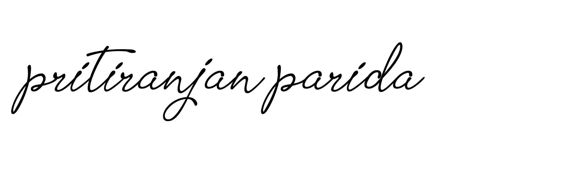 Signature of pritiranjan-parida