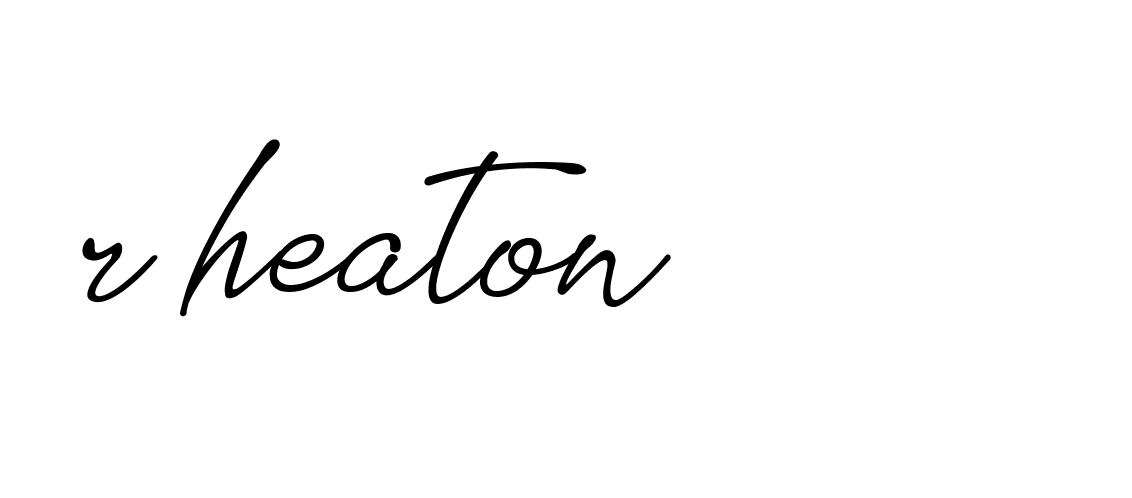 Signature of r-heaton