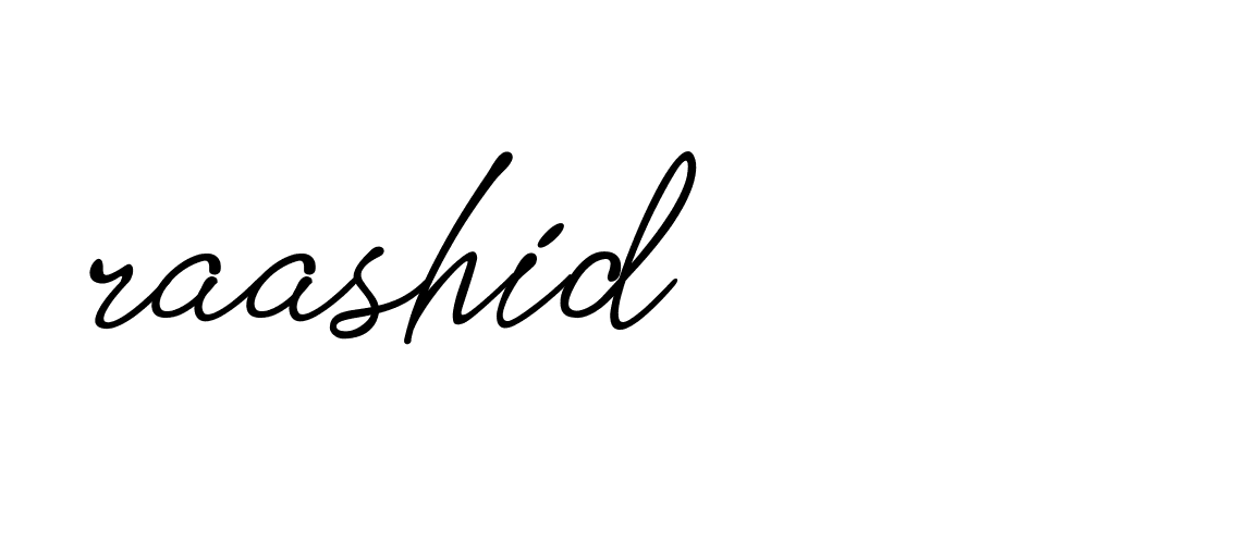 Signature of raashid-