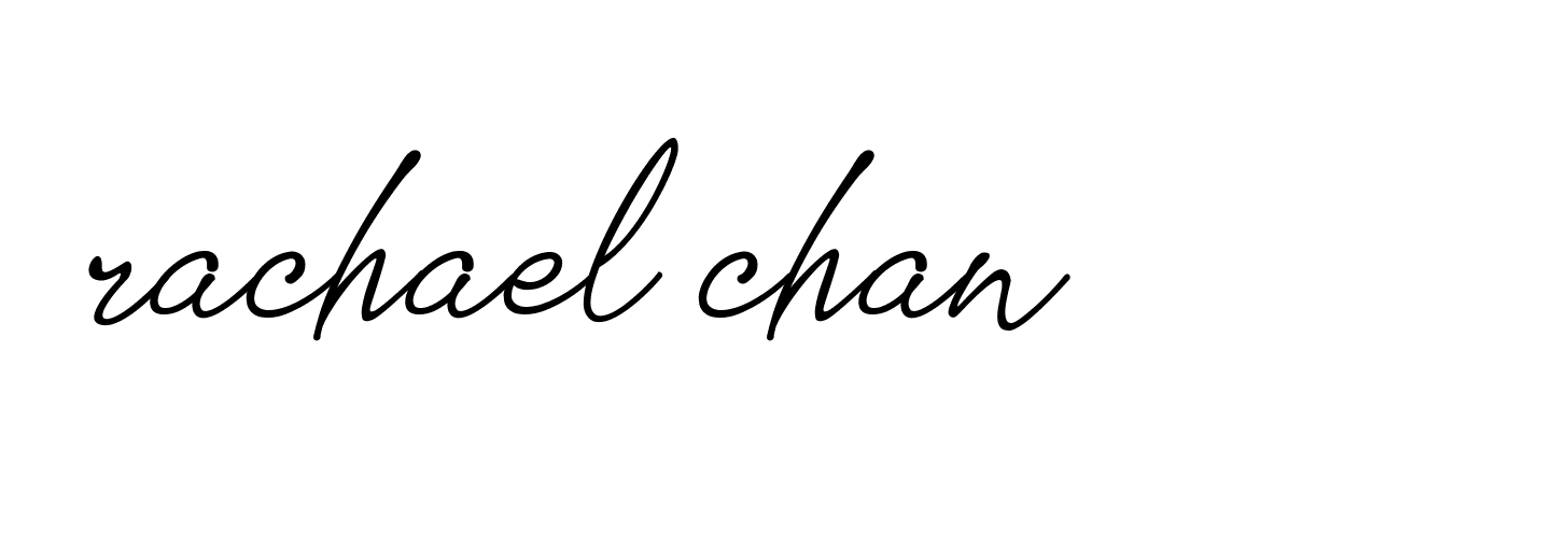 Signature of rachael-chan