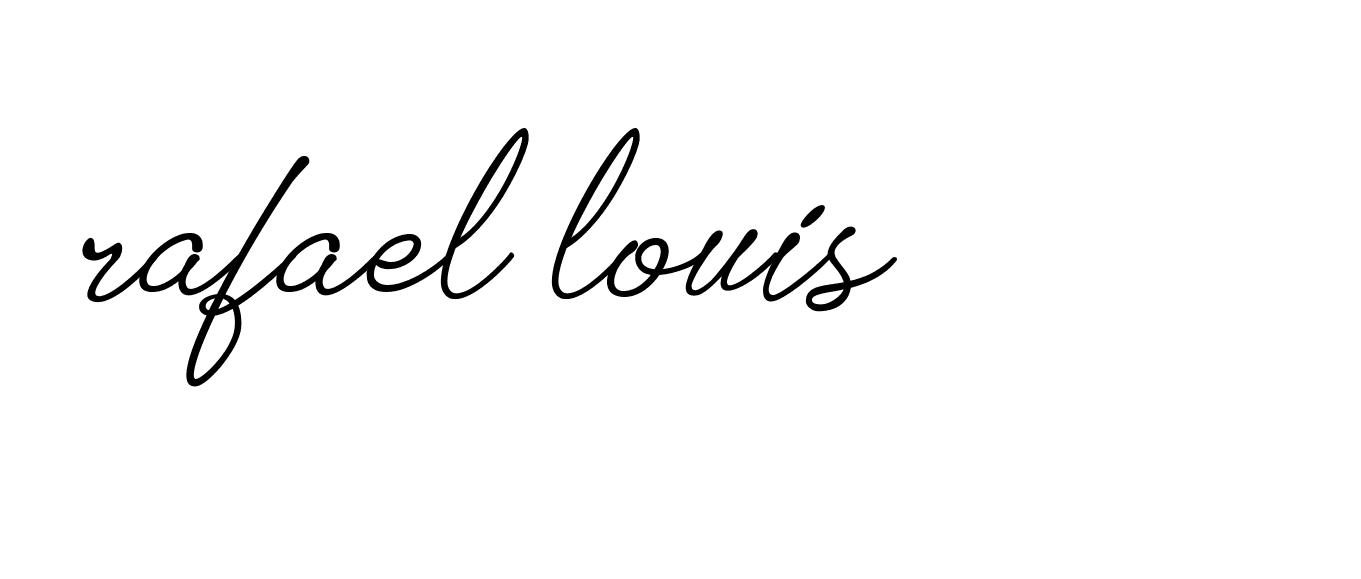 Signature of rafael-louis