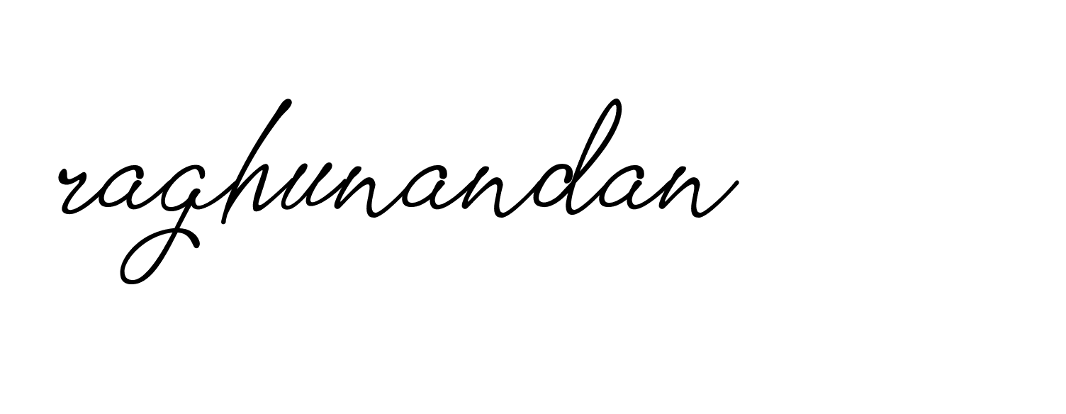 Signature of raghunandan