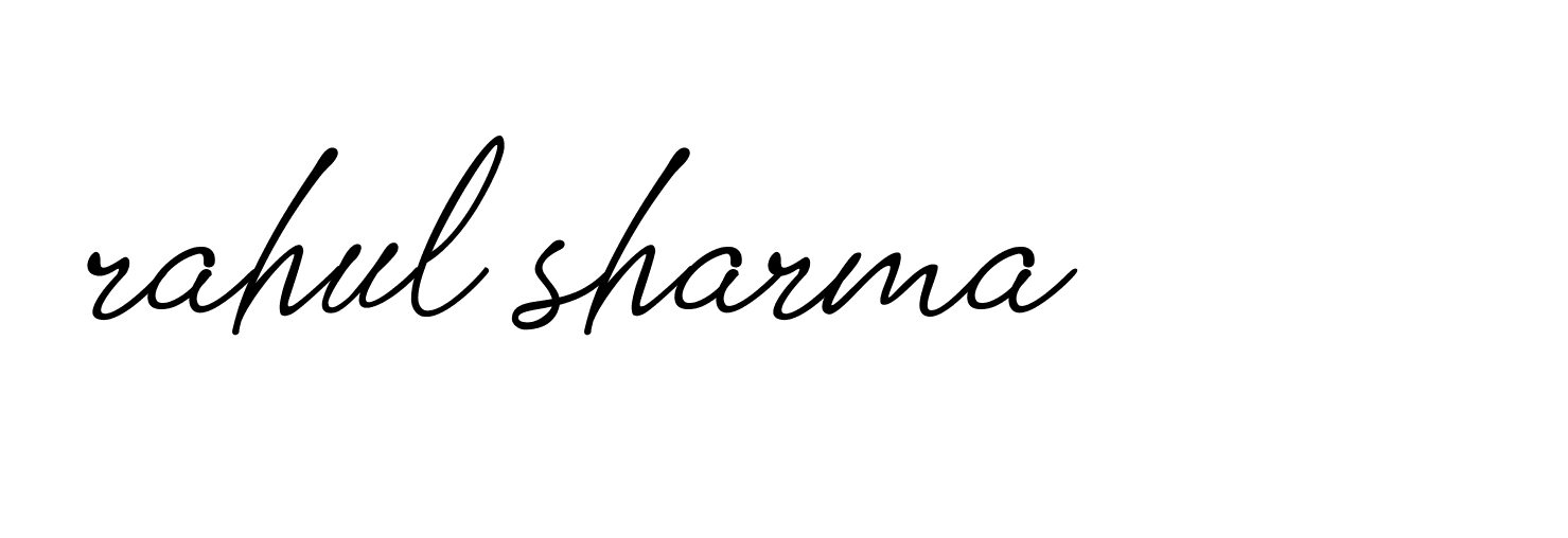 Signature of rahul-sharma