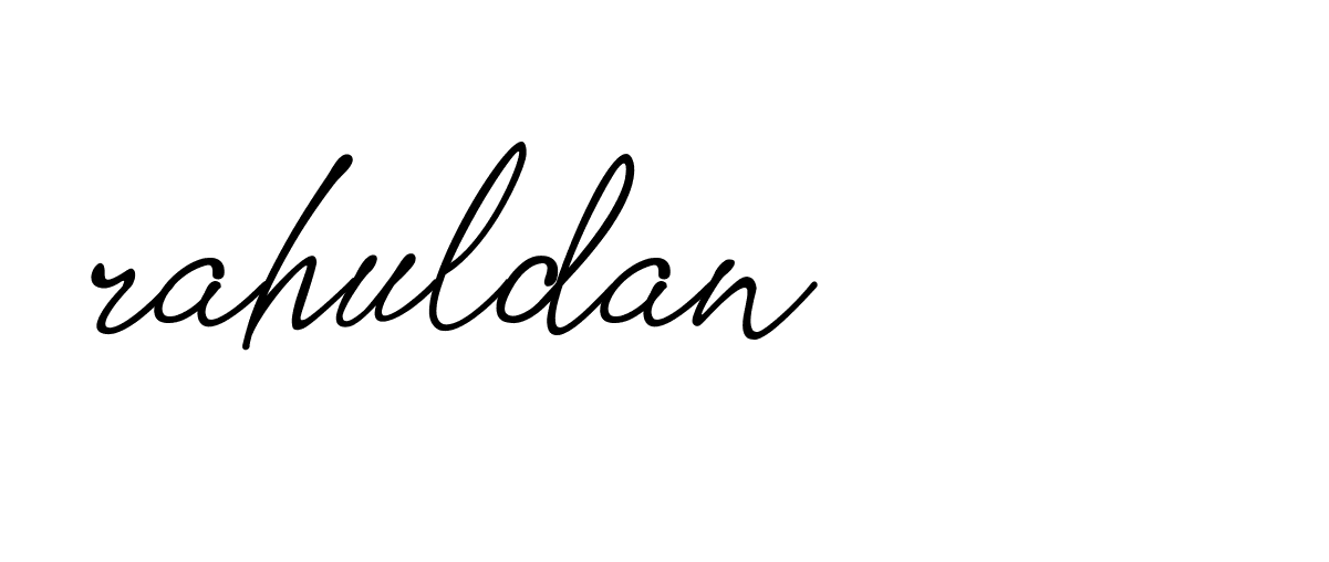 Signature of rahuldan