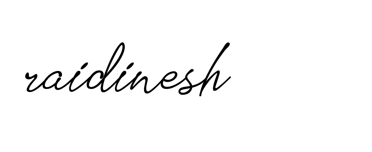 Signature of raidinesh