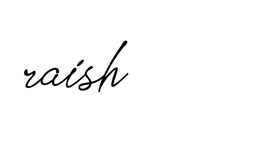 Signature of raish