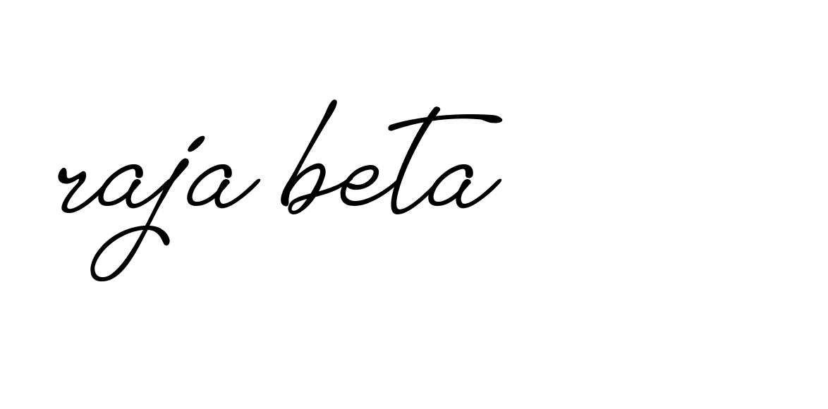 Signature of raja-beta