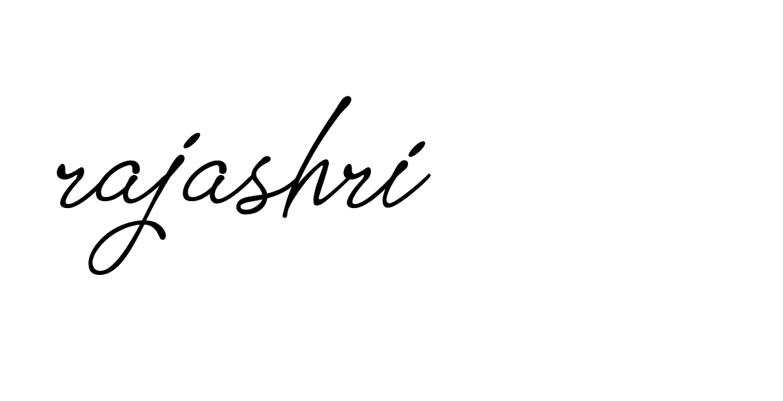 Signature of rajashri-