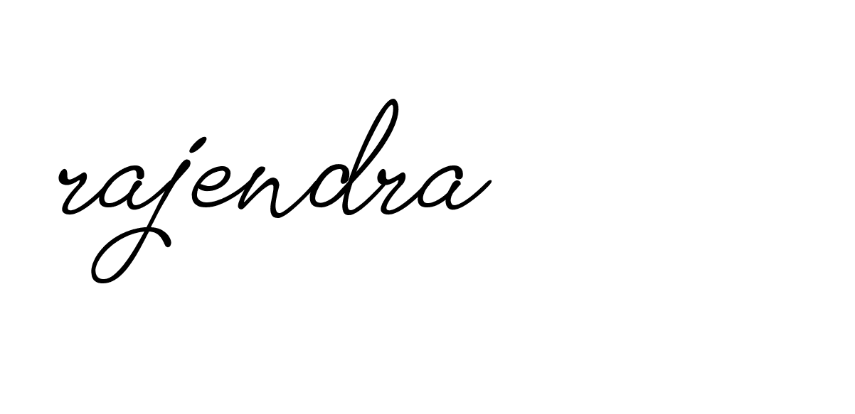 Signature of rajendra-