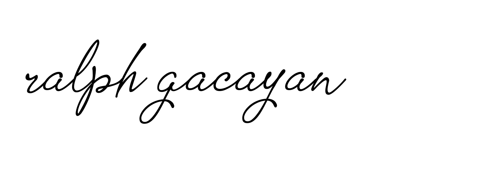 Signature of ralph-gacayan