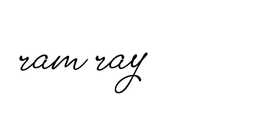 Signature of ram-ray