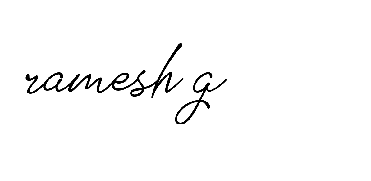 Signature of ramesh-g