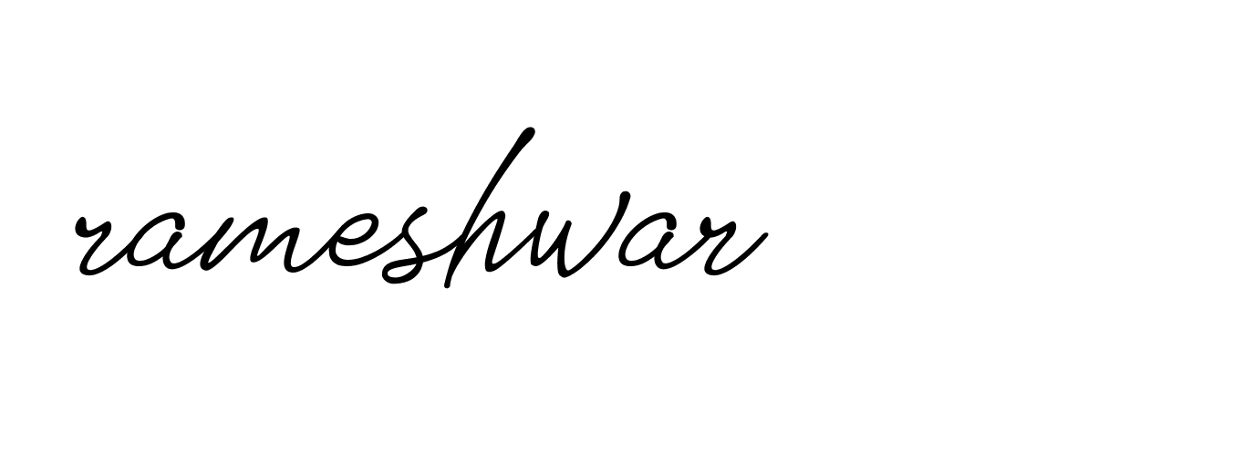 Signature of rameshwar-