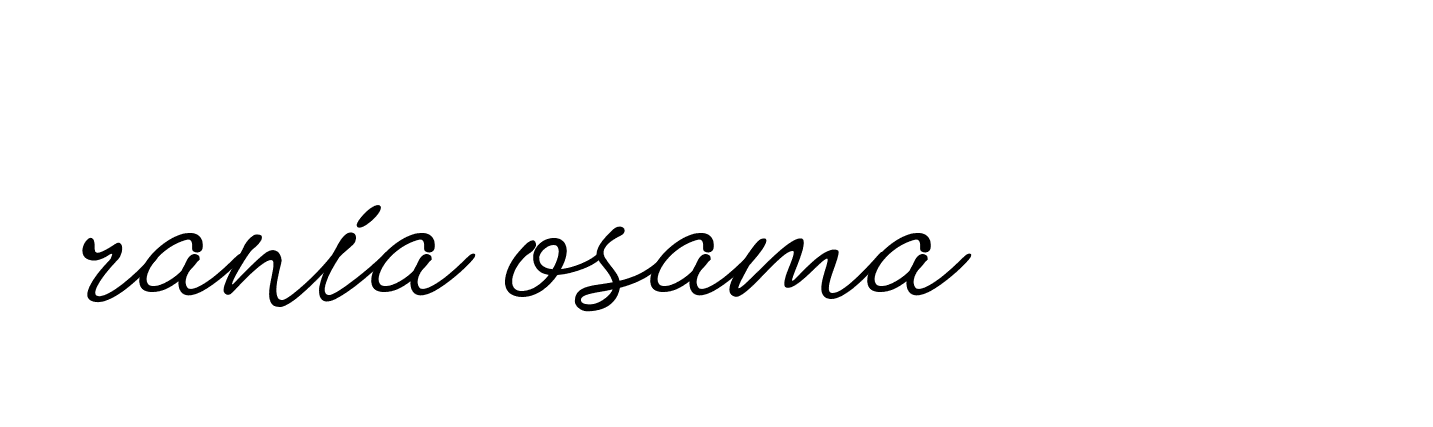 Signature of rania-osama