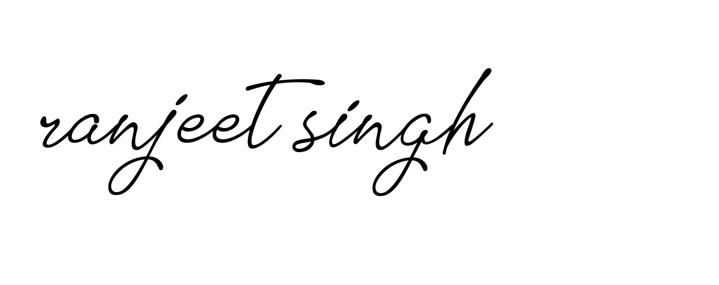 Signature of ranjeet-singh