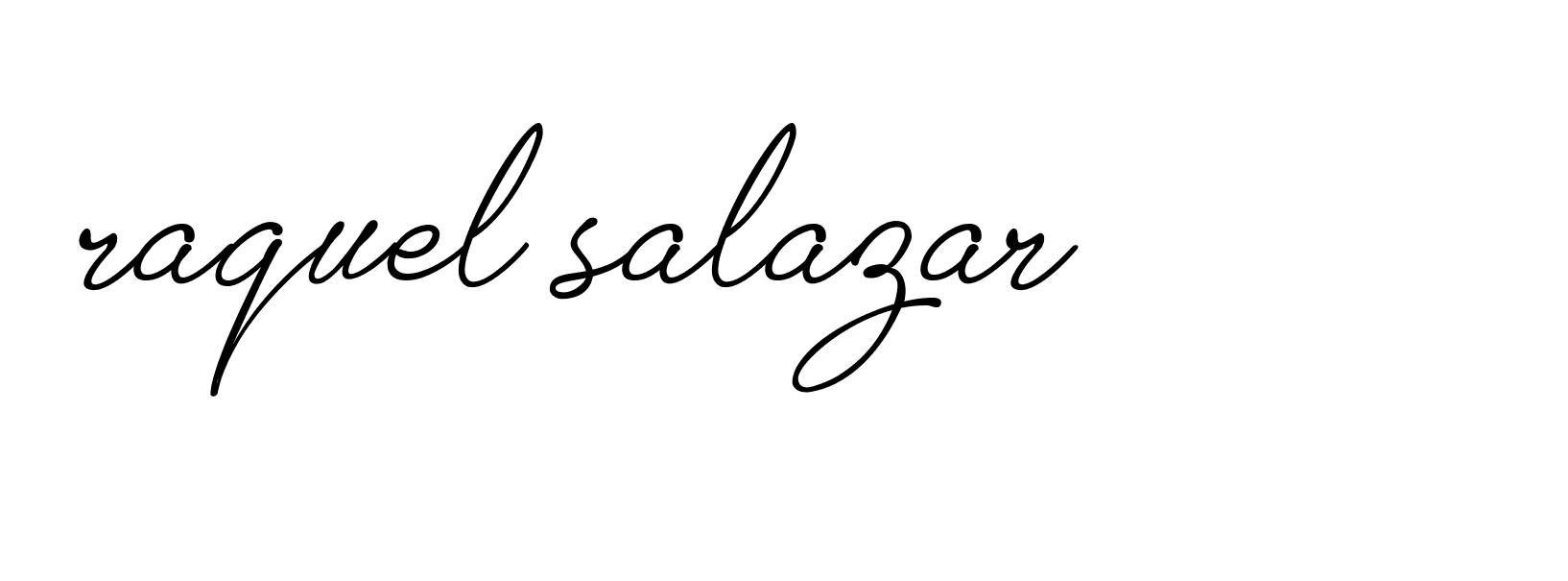 Signature of raquel-salazar-