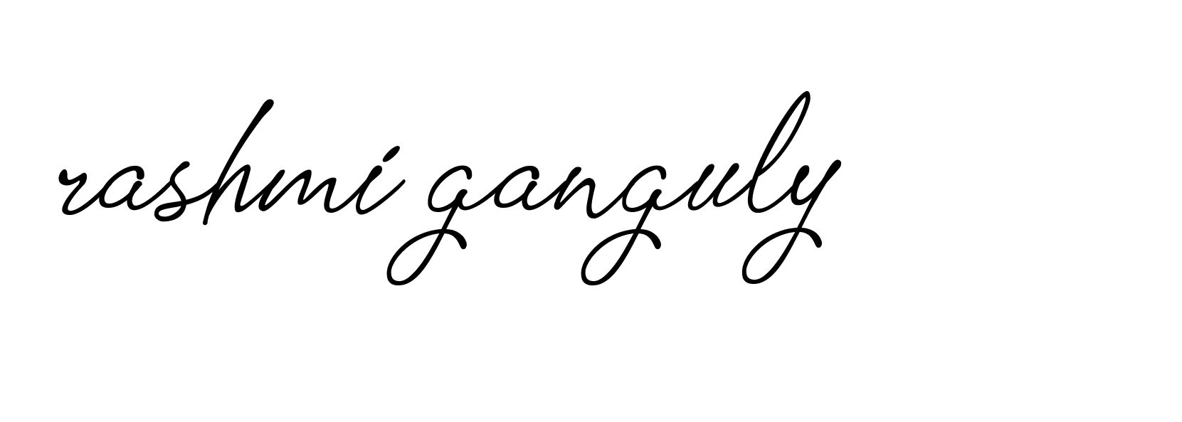 Signature of rashmi-ganguly