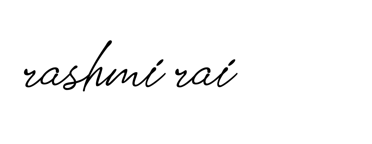 Signature of rashmi-rai