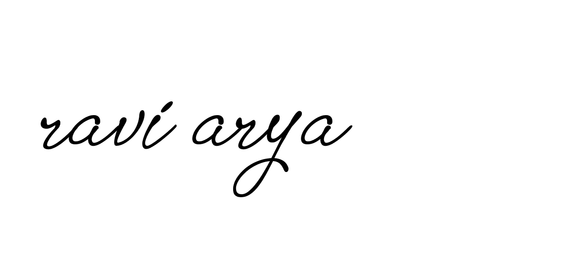 Signature of ravi-arya