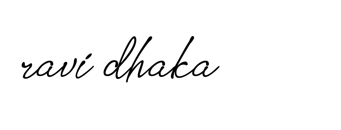 Signature of ravi-dhaka