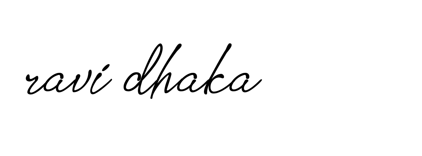 Signature of ravi-dhaka-