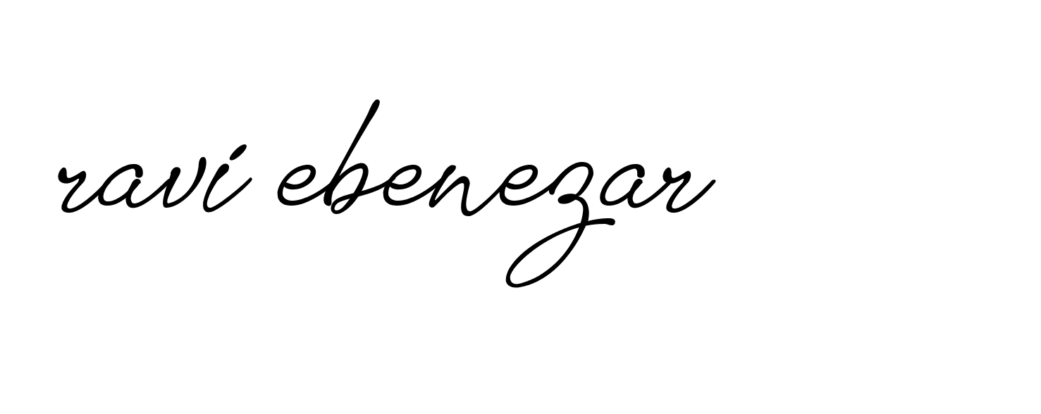 Signature of ravi-ebenezar