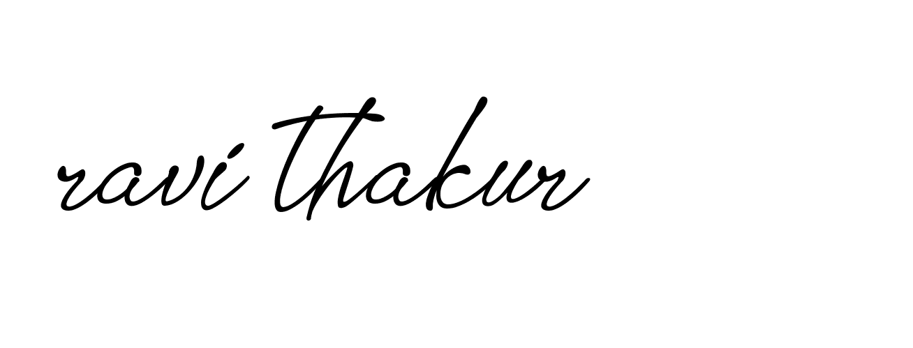 Signature of ravi-thakur