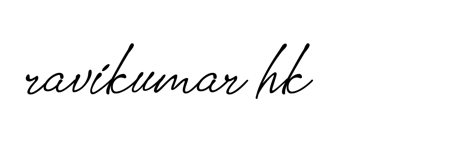 Signature of ravikumar-hk