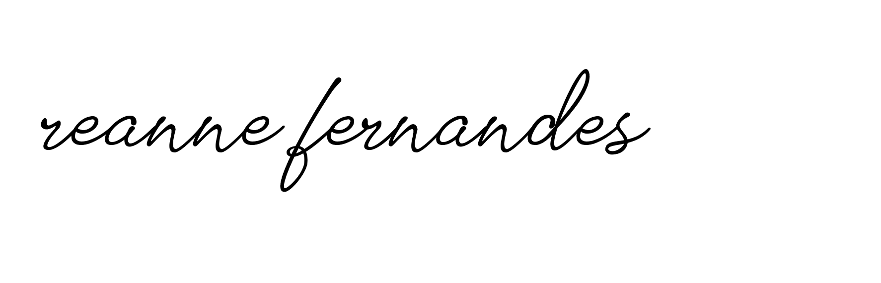 Signature of reanne-fernandes