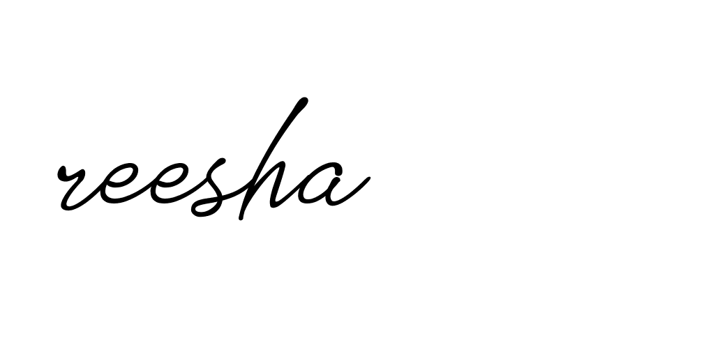 Signature of reesha-