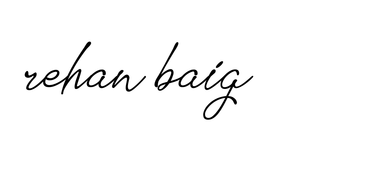 Signature of rehan-baig